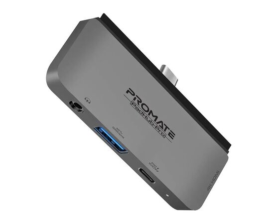 Концентратор Promate USB Hub 4 ports padhub-pro.grey (padhub-pro.grey)