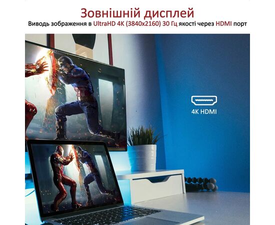 Концентратор Promate USB Hub 9 ports primehub-go.grey (primehub-go.grey), изображение 5 Концентратор Promate USB Hub 9 ports primehub-go.grey (primehub-go.grey), изображение 5