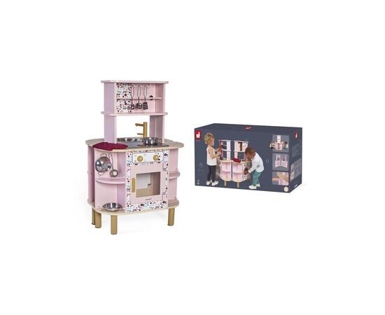 Игровой набор Janod деревянная кухня двухсторонняя (J06616)