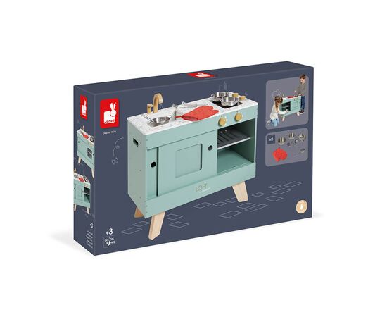 Игровой набор Janod Кухня Лофт (J06556), изображение 4 Игровой набор Janod Кухня Лофт (J06556), изображение 4