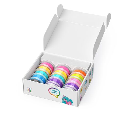 Набір для творчості Lipaka пластиліну, Райдужні єдинороги (15028-UA01), зображення 3 Набір для творчості Lipaka пластиліну, Райдужні єдинороги (15028-UA01), зображення 3