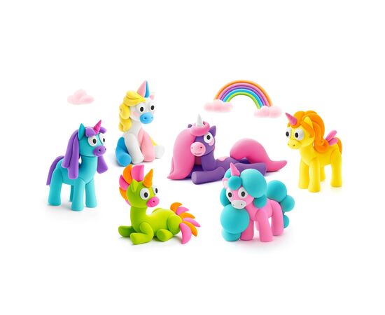 Набір для творчості Lipaka пластиліну, Райдужні єдинороги (15028-UA01), зображення 4 Набір для творчості Lipaka пластиліну, Райдужні єдинороги (15028-UA01), зображення 4