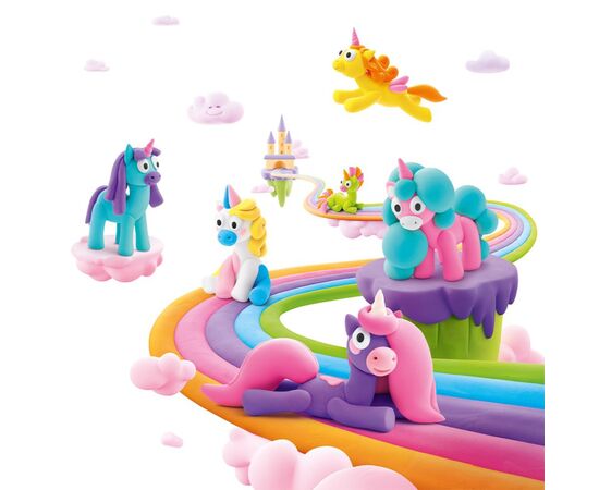 Набір для творчості Lipaka пластиліну, Райдужні єдинороги (15028-UA01), зображення 5 Набір для творчості Lipaka пластиліну, Райдужні єдинороги (15028-UA01), зображення 5