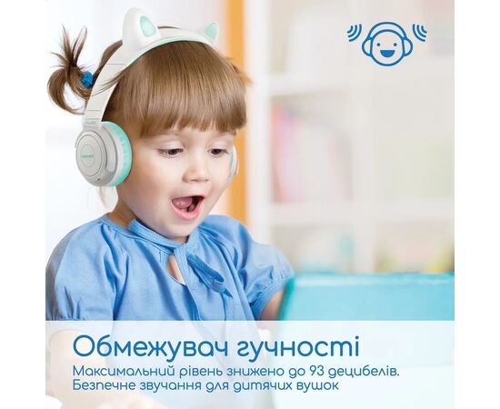 Наушники Promate Panda Bubblegum (panda.bubblegum), изображение 4 Наушники Promate Panda Bubblegum (panda.bubblegum), изображение 4