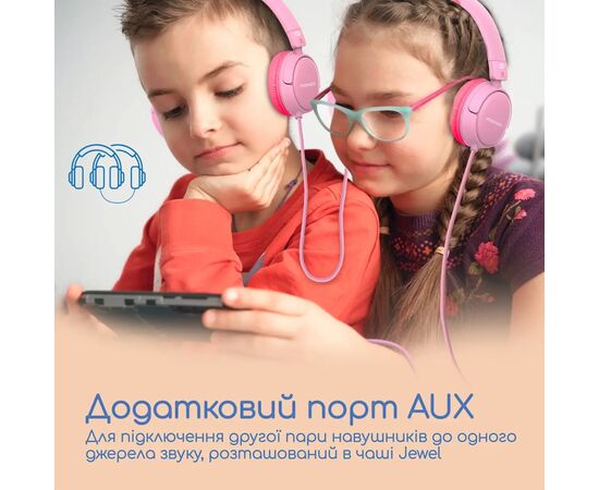 Наушники Promate Jewel Bubblegum (jewel.bubblegum), изображение 8 Наушники Promate Jewel Bubblegum (jewel.bubblegum), изображение 8