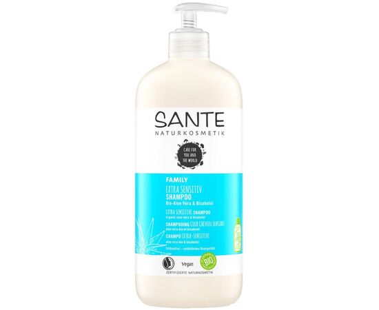 Шампунь Sante Extra Sensitive Алое вера та Бісаболол 500 мл (4025089085072)