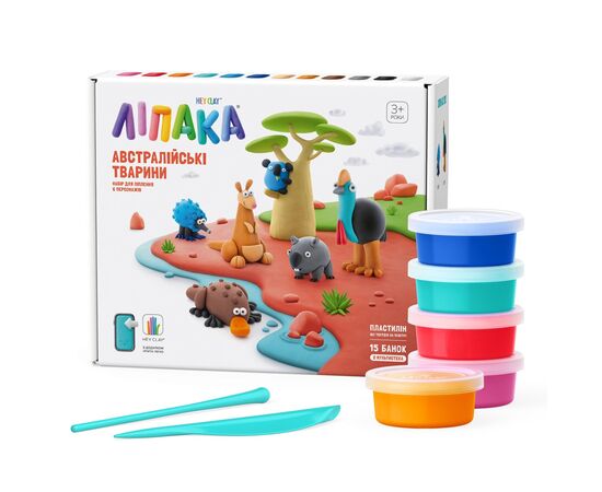 Набор для творчества Lipaka Австралийские животные (15027-UA01), изображение 2 Набор для творчества Lipaka Австралийские животные (15027-UA01), изображение 2