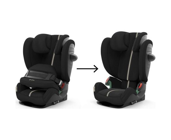 Автокрісло Cybex Pallas G i-Size Plus Moon Black (523001089), зображення 5 Автокрісло Cybex Pallas G i-Size Plus Moon Black (523001089), зображення 5