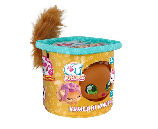 Игровой набор QT Kitties Котенок Джинджер (450001-5), изображение 2 Игровой набор QT Kitties Котенок Джинджер (450001-5), изображение 2