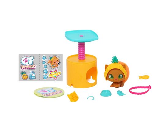 Игровой набор QT Kitties Котенок Джинджер (450001-5), изображение 3 Игровой набор QT Kitties Котенок Джинджер (450001-5), изображение 3