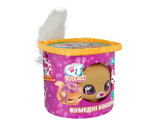 Игровой набор QT Kitties Котенок Дина (450001-3), изображение 2 Игровой набор QT Kitties Котенок Дина (450001-3), изображение 2