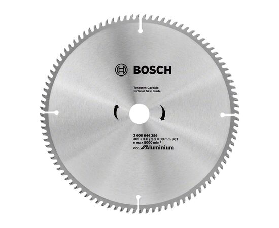 Круг відрізний Bosch пиляльний Eco for Aluminium 305x30-96T (2.608.644.396)