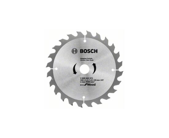 Круг відрізний Bosch пиляльний Eco for WO 160x20/16-24T (2.608.644.373)