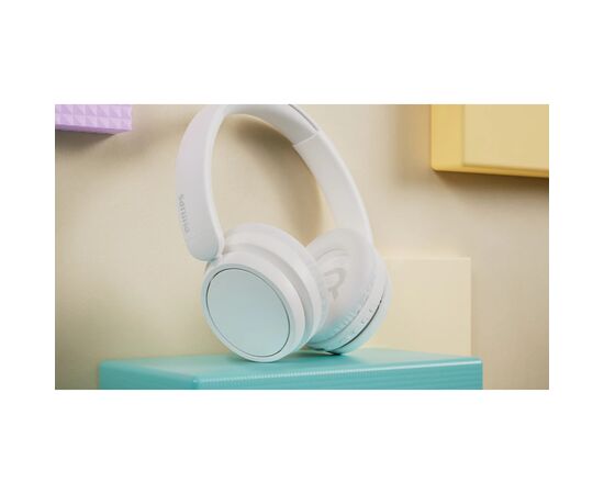 Наушники Philips TAH5209 Over-Ear Wireless White (TAH5209WT/00), изображение 6 Наушники Philips TAH5209 Over-Ear Wireless White (TAH5209WT/00), изображение 6