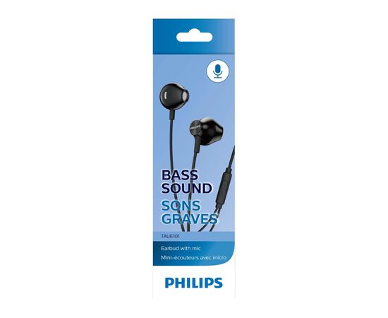 Наушники Philips TAUE101 Black (TAUE101BK/00), изображение 3 Наушники Philips TAUE101 Black (TAUE101BK/00), изображение 3