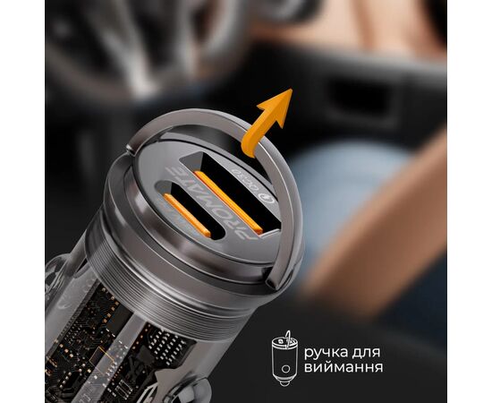 Зарядний пристрій Promate transdrive-65w, зображення 8 Зарядний пристрій Promate transdrive-65w, зображення 8