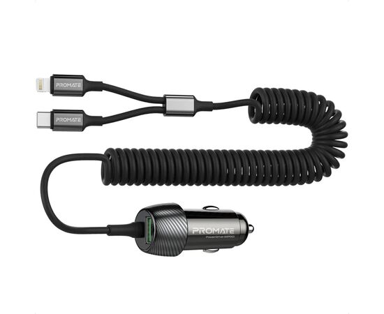 Зарядное устройство Promate powerdrive-33pdci.black