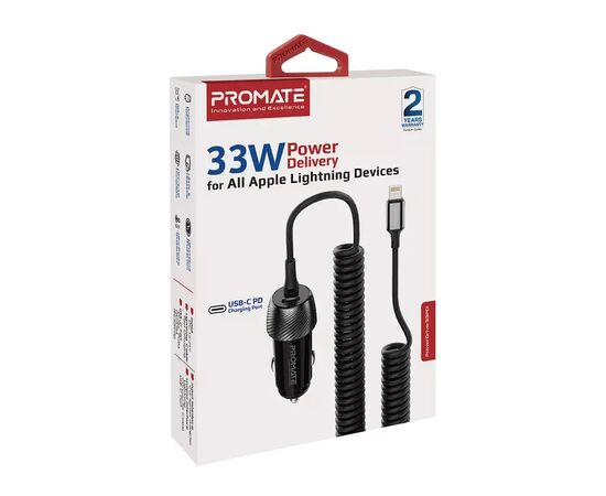 Зарядное устройство Promate powerdrive-33pdi.black, изображение 2 Зарядное устройство Promate powerdrive-33pdi.black, изображение 2