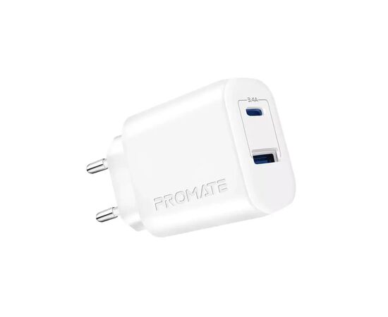 Зарядное устройство Promate biplug-2.white Зарядное устройство Promate biplug-2.white