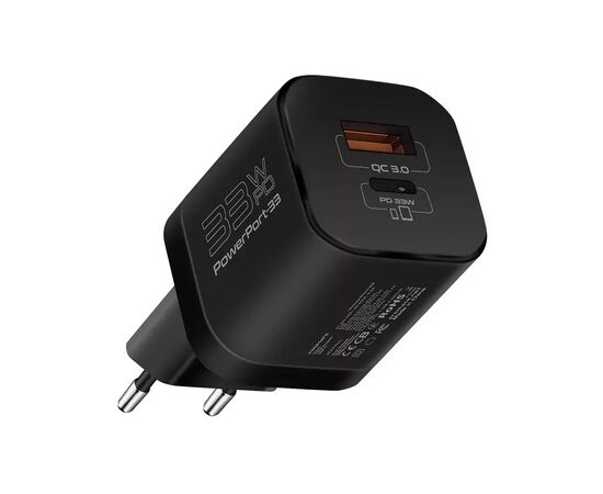 Зарядний пристрій Promate powerport-33.black
