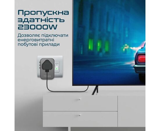 Зарядное устройство Promate tripmate-gan75, изображение 5 Зарядное устройство Promate tripmate-gan75, изображение 5