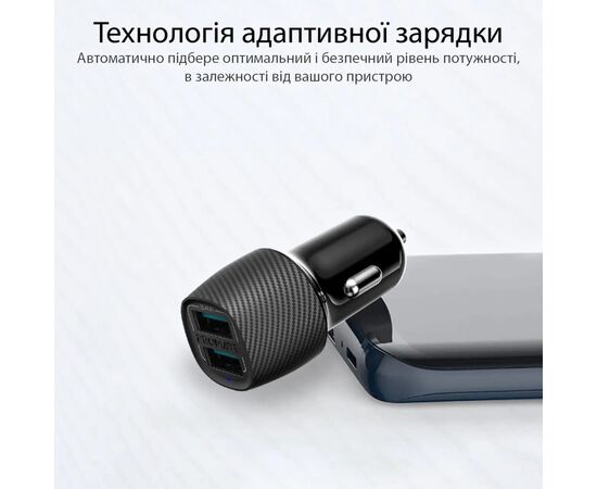 Зарядное устройство Promate voltrip-duo.black, изображение 6 Зарядное устройство Promate voltrip-duo.black, изображение 6
