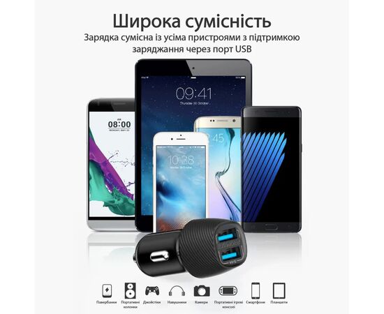 Зарядное устройство Promate voltrip-duo.black, изображение 7 Зарядное устройство Promate voltrip-duo.black, изображение 7
