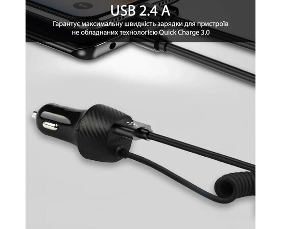 Зарядное устройство Promate voltrip-uni.black, изображение 3 Зарядное устройство Promate voltrip-uni.black, изображение 3