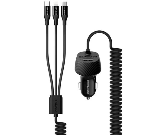 Зарядное устройство Promate voltrip-uni.black