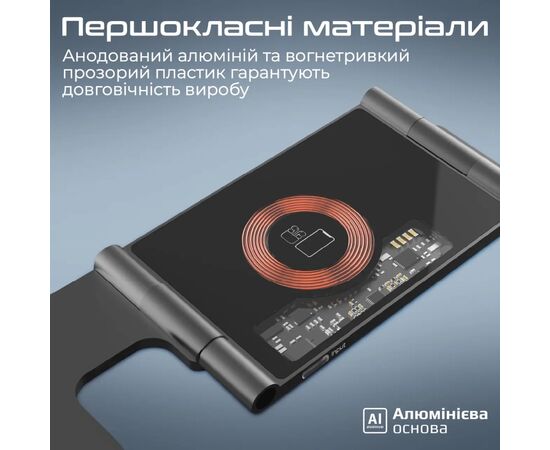 Зарядное устройство Promate aurafold-trio, изображение 8 Зарядное устройство Promate aurafold-trio, изображение 8