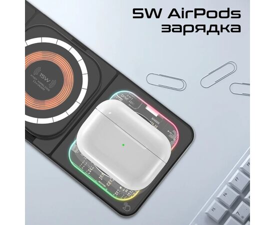 Зарядное устройство Promate auraslate-trio, изображение 5 Зарядное устройство Promate auraslate-trio, изображение 5