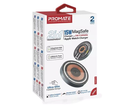 Зарядное устройство Promate magring, изображение 2 Зарядное устройство Promate magring, изображение 2