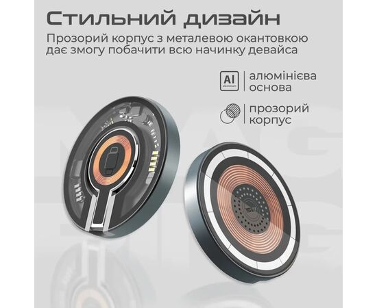 Зарядное устройство Promate magring, изображение 8 Зарядное устройство Promate magring, изображение 8