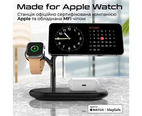 Зарядное устройство Promate synergy-pro.black, изображение 4 Зарядное устройство Promate synergy-pro.black, изображение 4