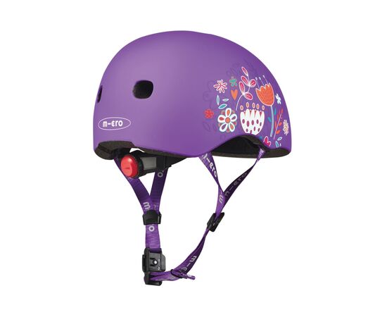Шлем Micro S (4853 см) фіолетовий з квітами (AC2137BX), изображение 6 Шлем Micro S (4853 см) фіолетовий з квітами (AC2137BX), изображение 6