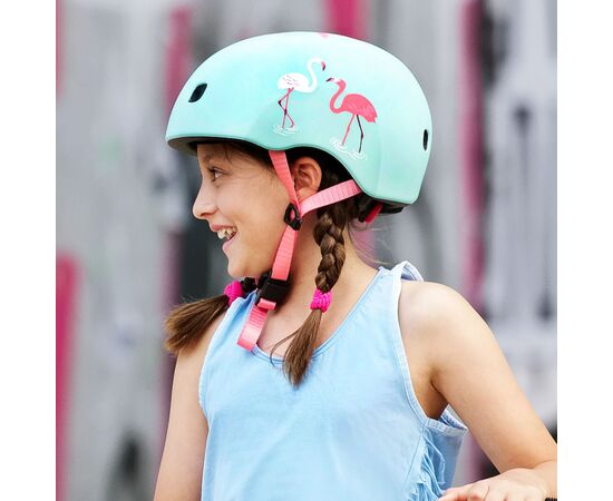 Шолом Micro M (52-56 см) фламінго (AC2124BX), зображення 6 Шолом Micro M (52-56 см) фламінго (AC2124BX), зображення 6