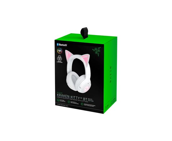 Наушники Razer Kraken Kitty V2 Bluetooth White (RZ04-04860600-R3M1), изображение 7 Наушники Razer Kraken Kitty V2 Bluetooth White (RZ04-04860600-R3M1), изображение 7