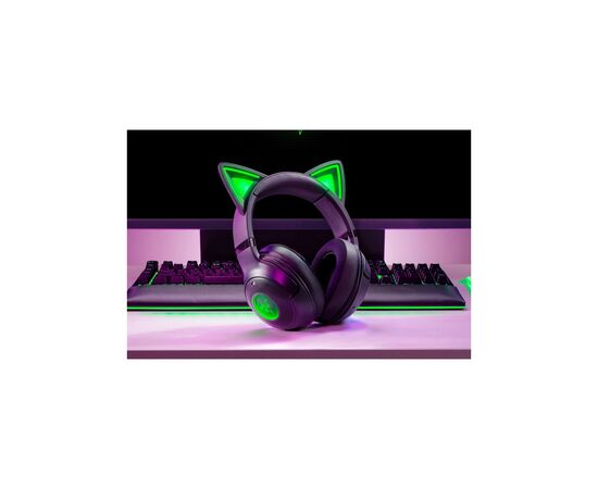 Наушники Razer Kraken Kitty V2 Bluetooth Black (RZ04-04860500-R3M1), изображение 8 Наушники Razer Kraken Kitty V2 Bluetooth Black (RZ04-04860500-R3M1), изображение 8