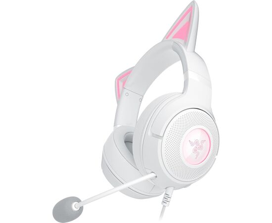 Наушники Razer Kraken Kitty V2 White (RZ04-04730600-R3M1), изображение 4 Наушники Razer Kraken Kitty V2 White (RZ04-04730600-R3M1), изображение 4