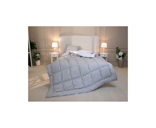 Одеяло Руно Grey White + 2 подушки 50х70, 200 х 220 (925.52_Grey White), изображение 2 Одеяло Руно Grey White + 2 подушки 50х70, 200 х 220 (925.52_Grey White), изображение 2