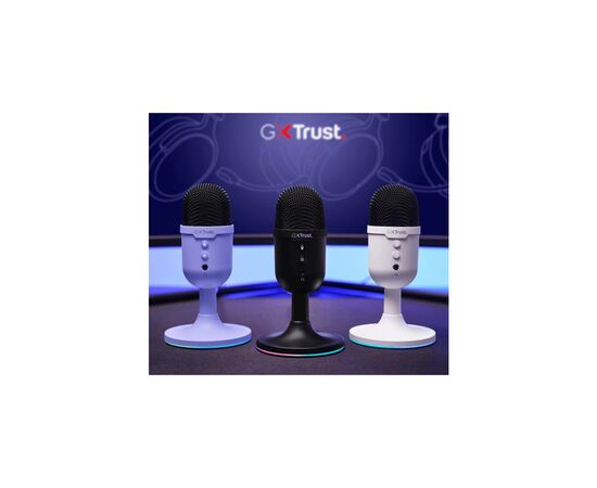 Мікрофон Trust GXT 234W Yunix USB White (25374), зображення 9 Мікрофон Trust GXT 234W Yunix USB White (25374), зображення 9