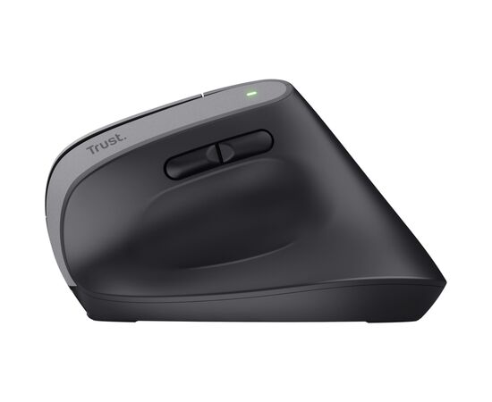 Мышка Trust Bayo + Ergonomic Wireless/Bluetooth Black (25146), изображение 11 Мышка Trust Bayo + Ergonomic Wireless/Bluetooth Black (25146), изображение 11