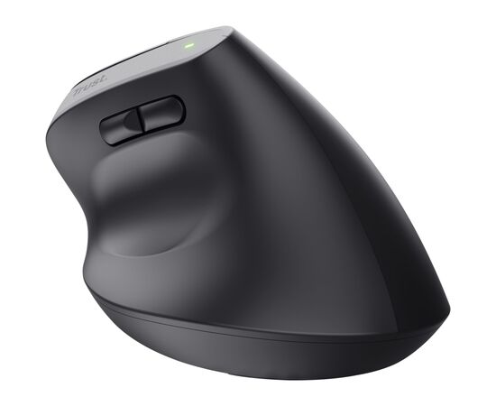 Мышка Trust Bayo + Ergonomic Wireless/Bluetooth Black (25146), изображение 12 Мышка Trust Bayo + Ergonomic Wireless/Bluetooth Black (25146), изображение 12