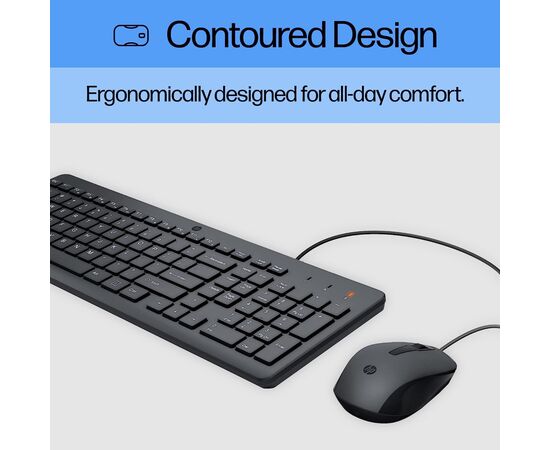 Комплект HP 150 USB Black (240J7AA), изображение 5 Комплект HP 150 USB Black (240J7AA), изображение 5