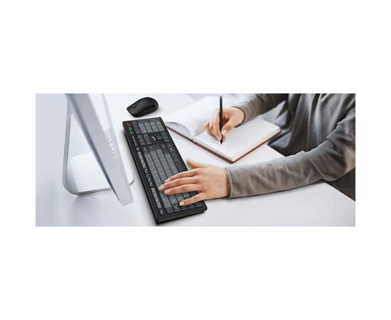 Комплект Genius KM-8200 Wireless UA Black (31340003428), изображение 2 Комплект Genius KM-8200 Wireless UA Black (31340003428), изображение 2