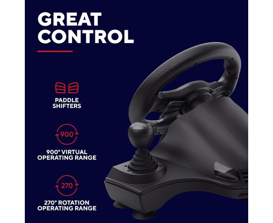 Кермо Trust GXT 289 Movi PC/PS4/PS3/Xbox/Nintendo Switch (25122), зображення 4 Кермо Trust GXT 289 Movi PC/PS4/PS3/Xbox/Nintendo Switch (25122), зображення 4