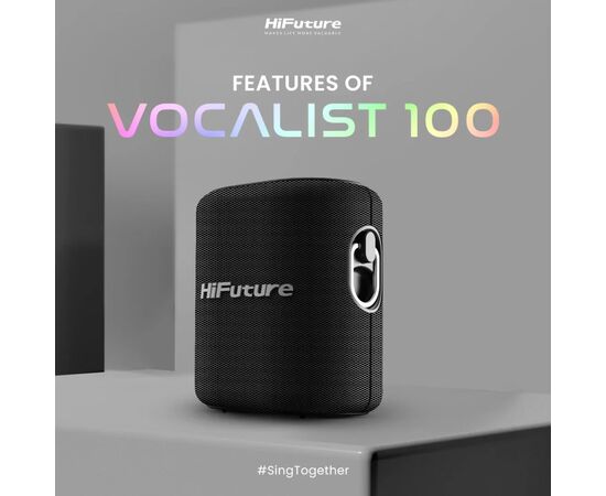Акустическая система HiFuture Vocalist 100 Black (vocalist100.black), изображение 2 Акустическая система HiFuture Vocalist 100 Black (vocalist100.black), изображение 2