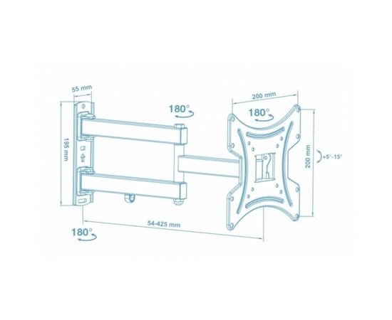 Кронштейн Walfix R-353W, изображение 2 Кронштейн Walfix R-353W, изображение 2