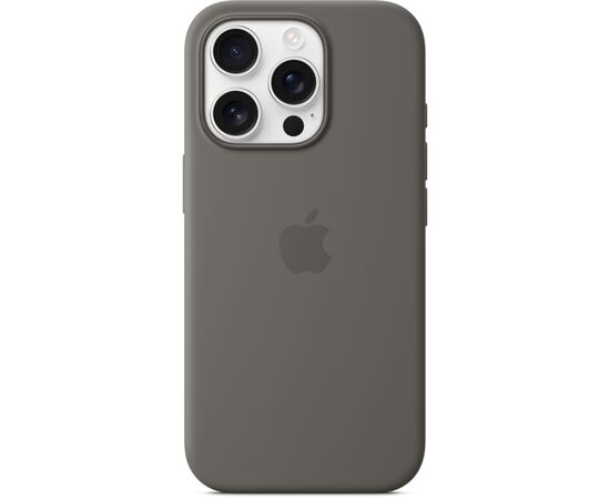 Чохол до мобільного телефона Apple iPhone16 Pro Silicone Case with MagSafe - Stone Gray (MYYL3ZM/A), зображення 4 Чохол до мобільного телефона Apple iPhone16 Pro Silicone Case with MagSafe - Stone Gray (MYYL3ZM/A), зображення 4