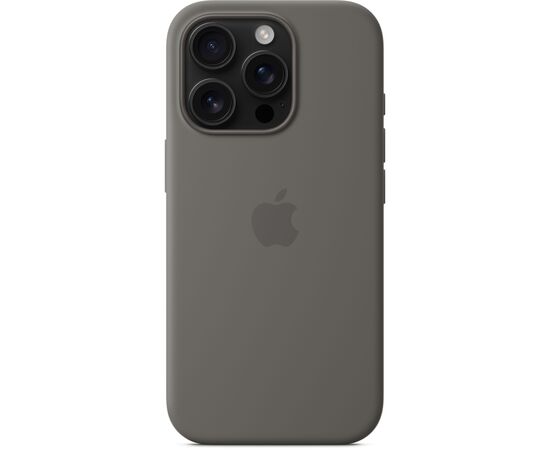 Чохол до мобільного телефона Apple iPhone16 Pro Silicone Case with MagSafe - Stone Gray (MYYL3ZM/A), зображення 5 Чохол до мобільного телефона Apple iPhone16 Pro Silicone Case with MagSafe - Stone Gray (MYYL3ZM/A), зображення 5